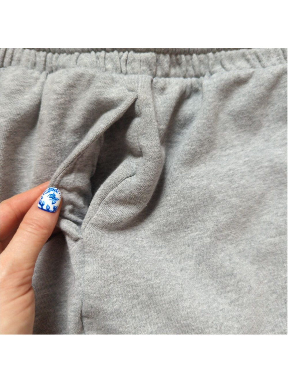 Old Navy High Waisted SoComfy Cargo Wide Leg Sweatpants - M - Heather Gray - Picture 10 of 13